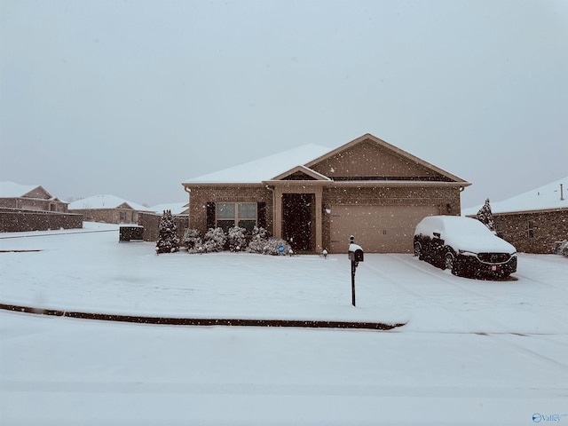 view of ranch-style house