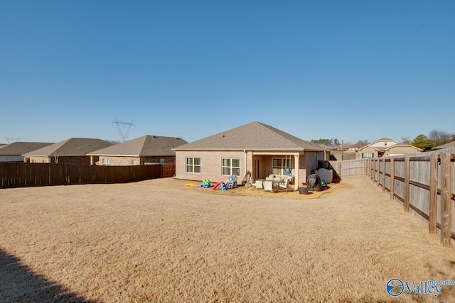 view of rear view of house