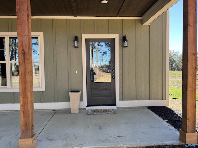 view of property entrance