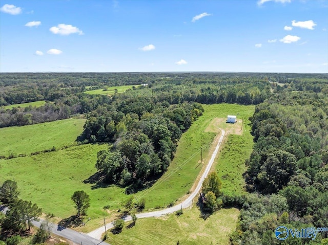 2403 Hog Jaw Rd, Arab, AL 35016 - drone / aerial view featuring a wooded view