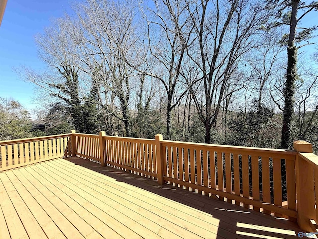 view of deck