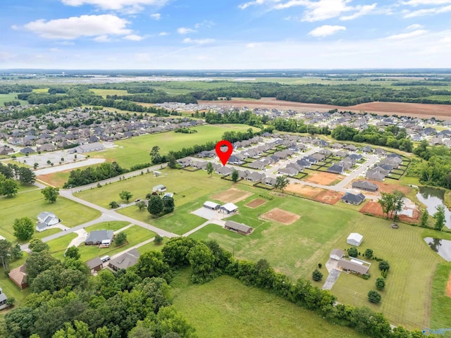 106 Timber Springs Ct, Madison, AL 35756 - aerial view of property's location with nearby suburban area and a nearby body of water