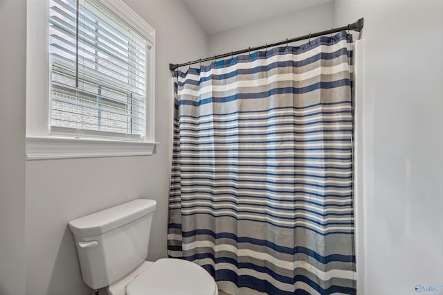 106 Timber Springs Ct, Madison, AL 35756 - bathroom with toilet and curtained shower