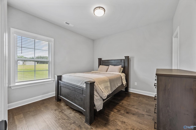 106 Timber Springs Ct, Madison, AL 35756 - bedroom featuring dark wood finished floors and baseboards
