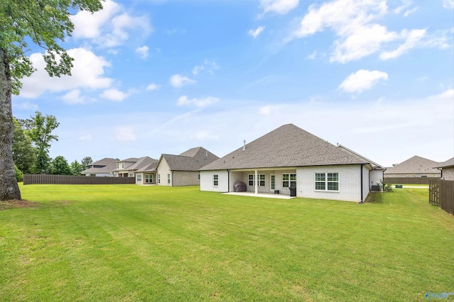 106 Timber Springs Ct, Madison, AL 35756 - rear view of house with a patio