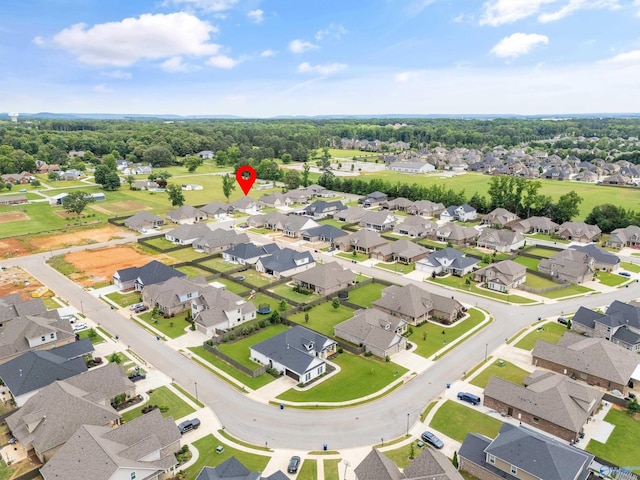 106 Timber Springs Ct, Madison, AL 35756 - aerial view of property's location with nearby suburban area
