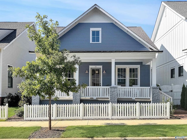 view of front of house with a porch