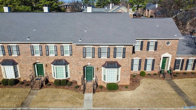 view of colonial home