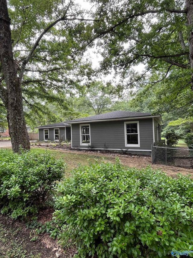 view of ranch-style house