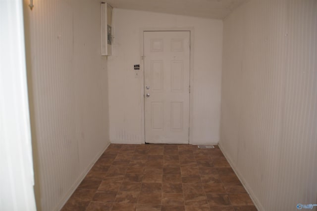 hallway with visible vents