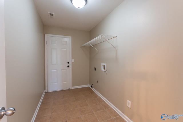 laundry room featuring washer hookup, hookup for an electric dryer, and gas dryer hookup