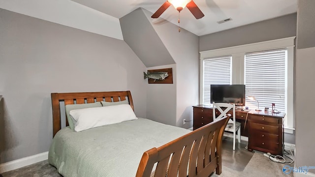 25 Cypress Grove Ln, Huntsville, AL 35824 - bedroom featuring baseboards and a ceiling fan