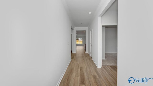 22401 Westminster Dr, Athens, AL 35613 - hall featuring light wood finished floors and baseboards