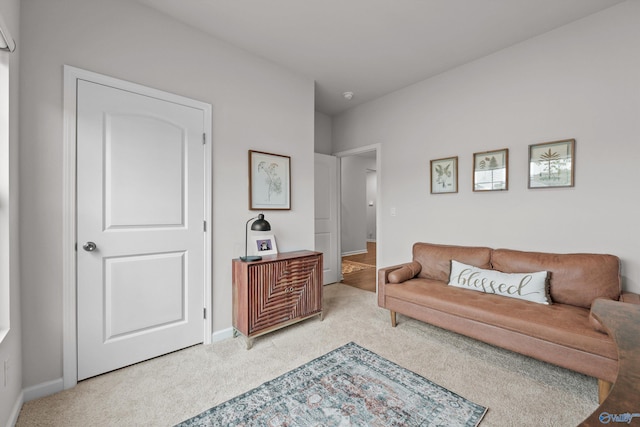 25066 Delilah Cir, Athens, AL 35613 - living area featuring baseboards and carpet floors