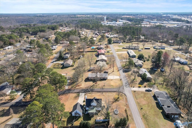aerial view
