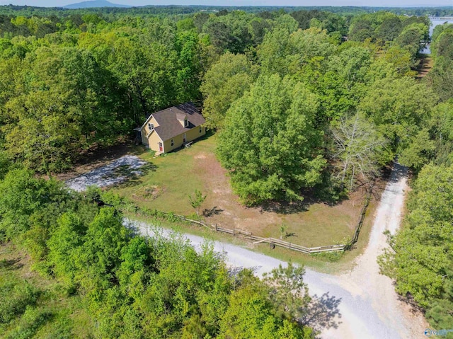 970 County Road 454, Centre, AL 35960 - aerial view featuring a view of trees