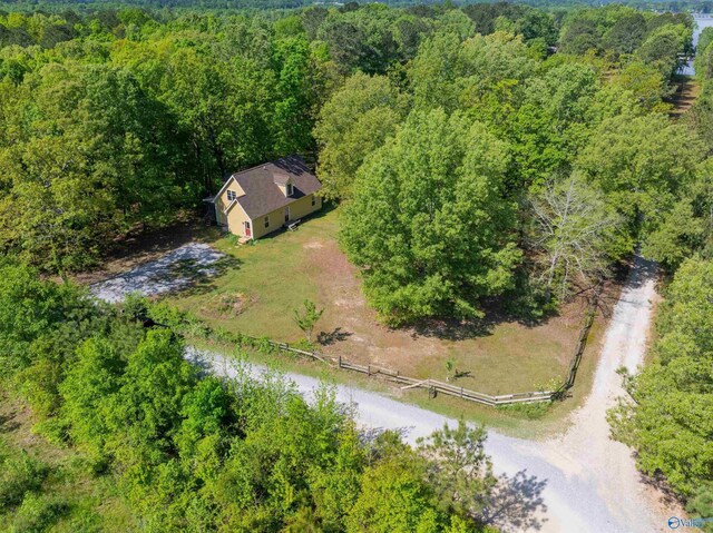 970 County Road 454, Centre, AL 35960 - bird's eye view with a wooded view