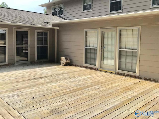 view of deck