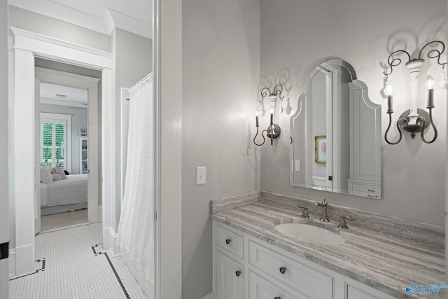 19 Ledges Main SE, Huntsville, AL 35802 - full bathroom with vanity, ensuite bath, and a shower with curtain