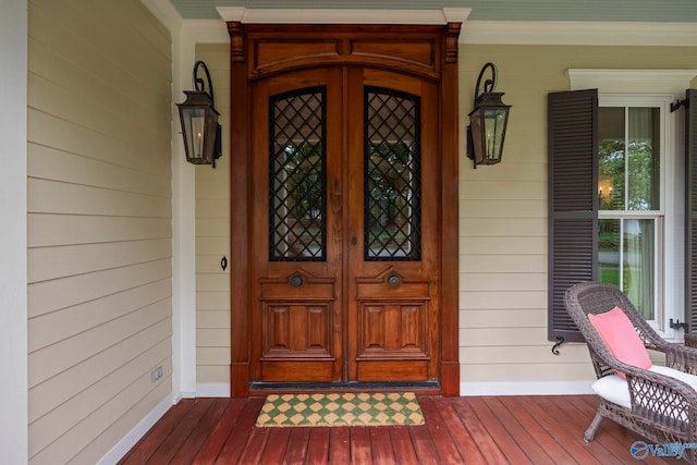19 Ledges Main SE, Huntsville, AL 35802 - view of exterior entry featuring covered porch