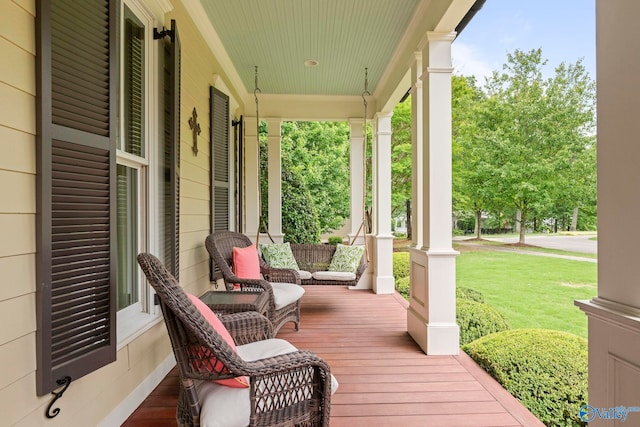 19 Ledges Main SE, Huntsville, AL 35802 - porch featuring a yard