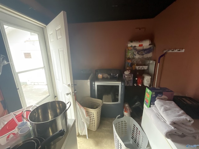 1207 N Houston St N, Athens, AL 35611 - laundry room featuring washer / dryer