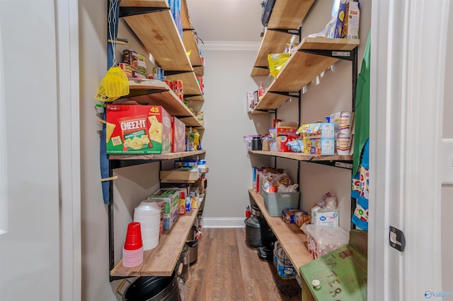 view of pantry