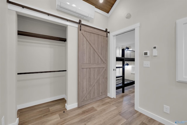 568 County Road 642, Mentone, AL 35984 - closet featuring a wall mounted air conditioner