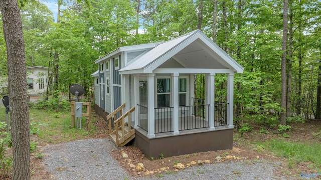 568 County Road 642, Mentone, AL 35984 - view of outdoor structure featuring a porch