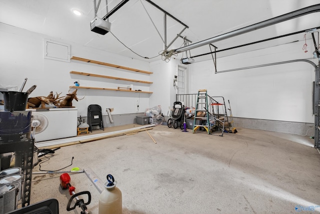 2605 Ready Section Rd, Toney, AL 35773 - garage featuring a garage door opener