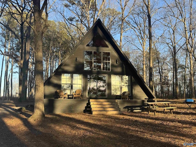 view of back of house