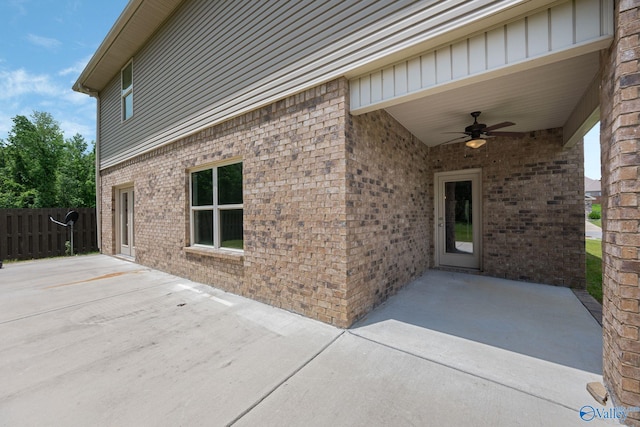 700 Magnolia Place Ln SW, Hartselle, AL 35640 - view of patio / terrace with a ceiling fan