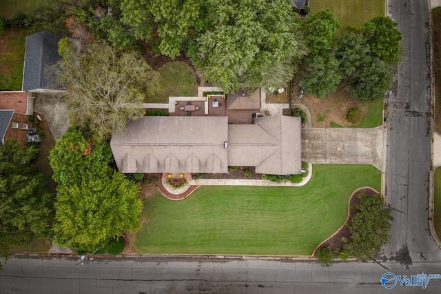 drone / aerial view