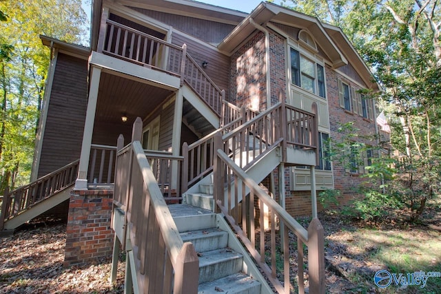 view of rear view of house