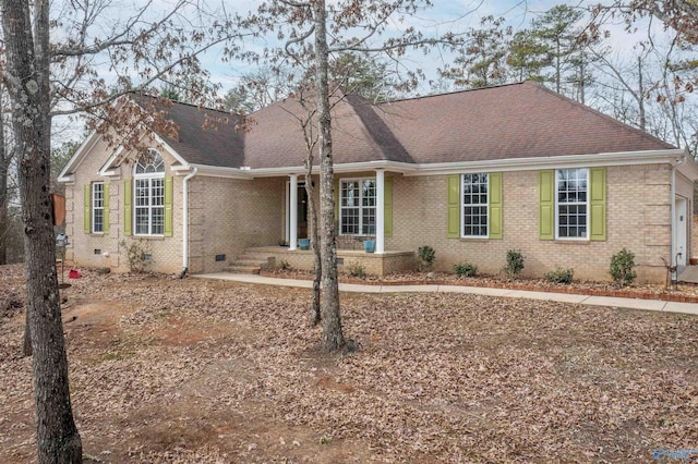 view of ranch-style house