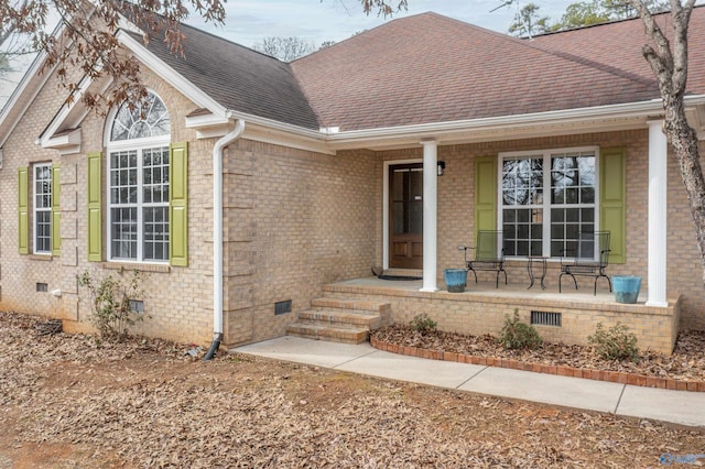 view of front facade with a porch