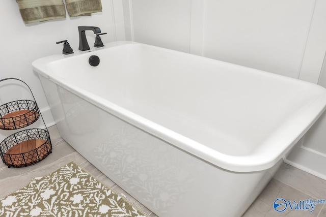 bathroom featuring tile patterned floors