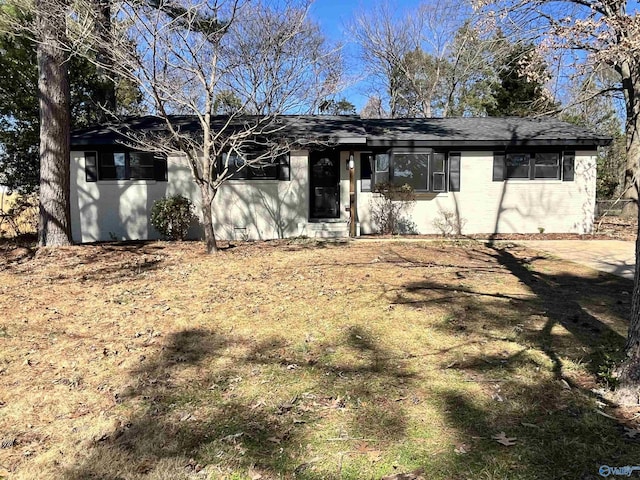 view of ranch-style home