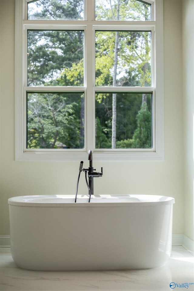 bathroom with a wealth of natural light