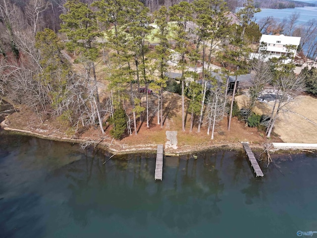 3635 Buck Island Dr, Guntersville, AL 35976 - aerial view of a nearby body of water