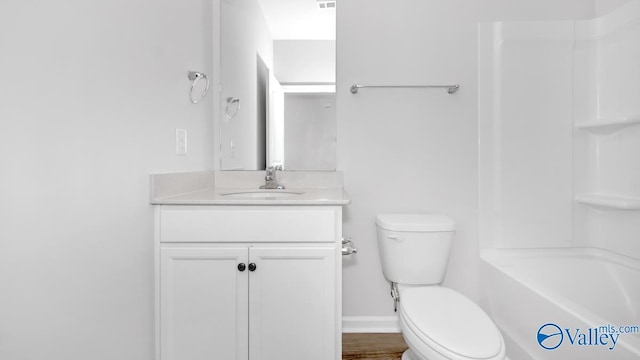 307 Wraywood Rd, Huntsville, AL 35810 - bathroom with vanity and shower / washtub combination