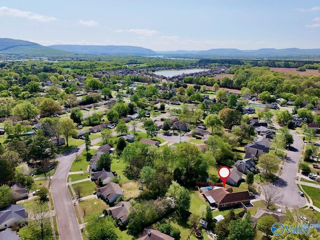 14018 Galveston Cir, Huntsville, AL 35803 - view of property location featuring a water and mountain view and nearby suburban area