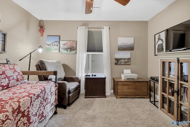 12100 Two Rivers Dr Phi, Phi, Athens, AL 35611 - carpeted bedroom with ceiling fan
