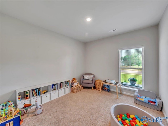 266 Dinner Tree Sq, Huntsville, AL 35811 - playroom featuring carpet floors and recessed lighting