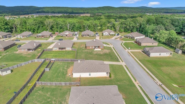 266 Dinner Tree Sq, Huntsville, AL 35811 - aerial view of property and surrounding area with a forest and nearby suburban area