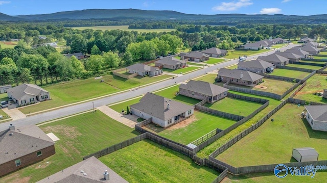 266 Dinner Tree Sq, Huntsville, AL 35811 - aerial view of residential area featuring mountains