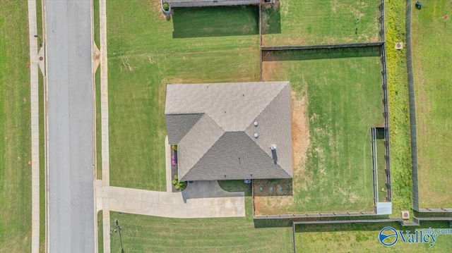 266 Dinner Tree Sq, Huntsville, AL 35811 - bird's eye view