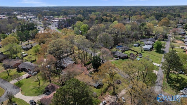 1228 W Market St, Athens, AL 35611 - drone / aerial view featuring a view of trees