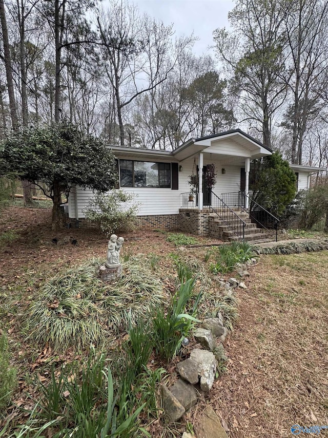 view of front of house