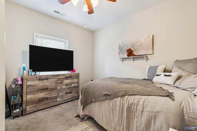 15037 SE Ashmont Blvd, Huntsville, AL 35803 - bedroom with carpet and ceiling fan